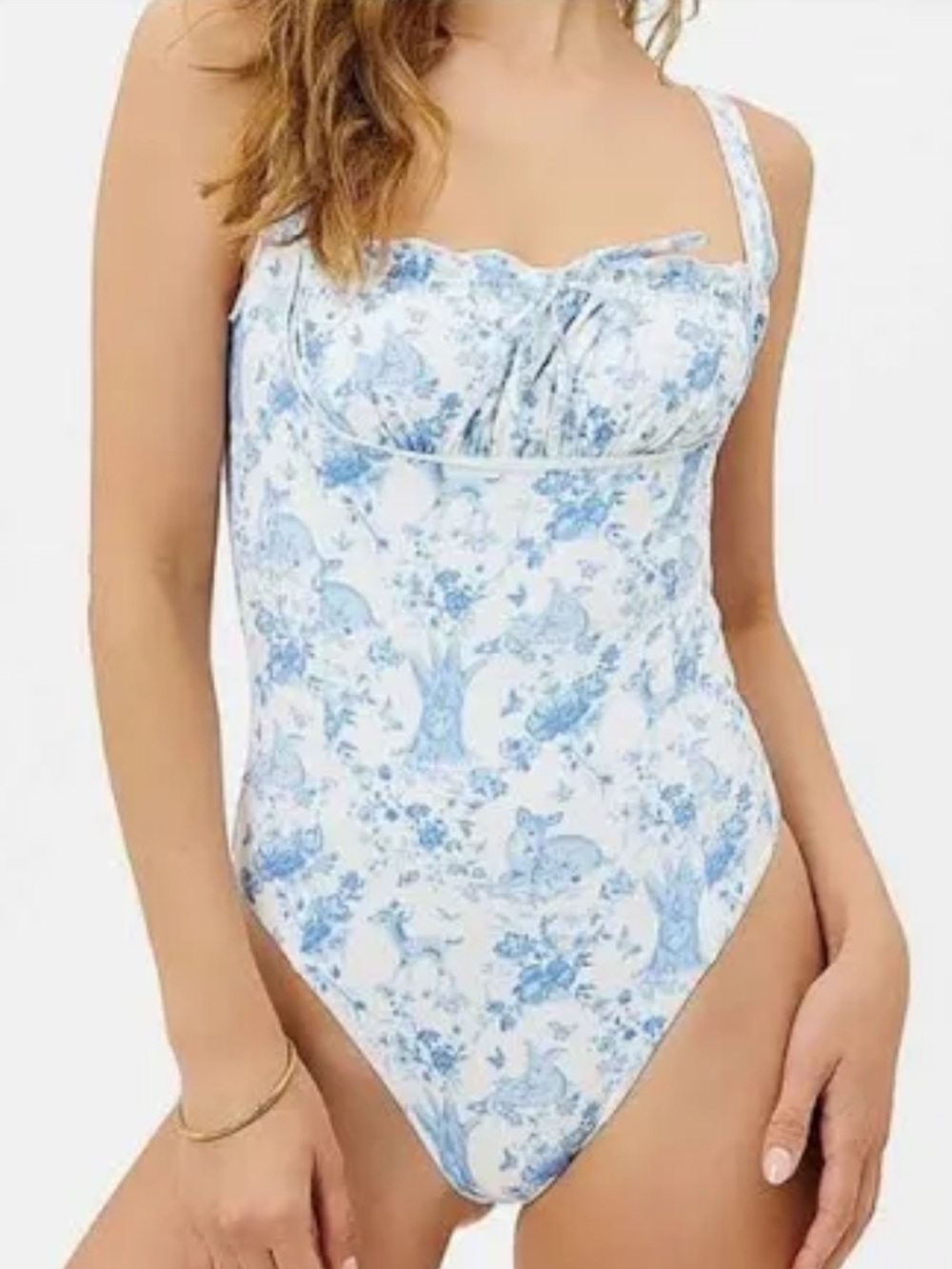 NWT Frankie’s Bikini x Gigi Hadid Fawn one piece